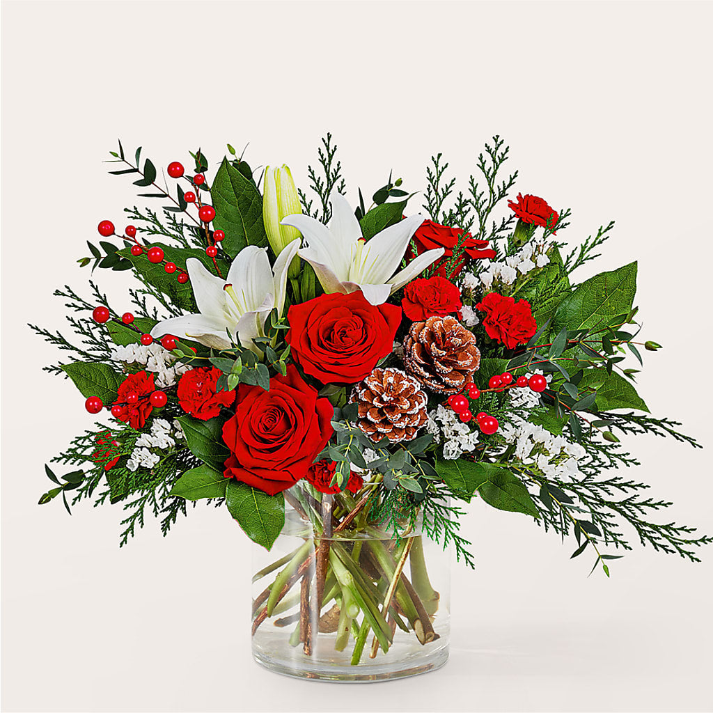 Best in Snow Bouquet –  Portage Florals, Portage PA