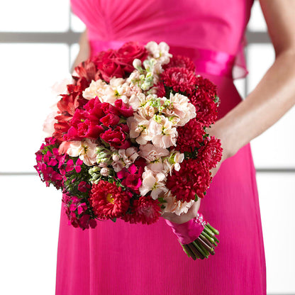 Pink Effervescence Bouquet –  Portage Florals, Portage PA