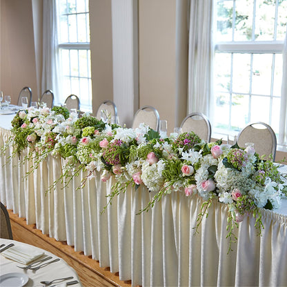 State of Joy Head Table Arrangement –  Portage Florals, Portage PA