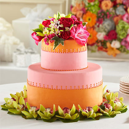 Sweet Citrus Cake Decor –  Portage Florals, Portage PA