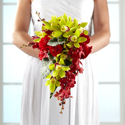 Elegant Orchid Bouquet –  Portage Florals, Portage PA