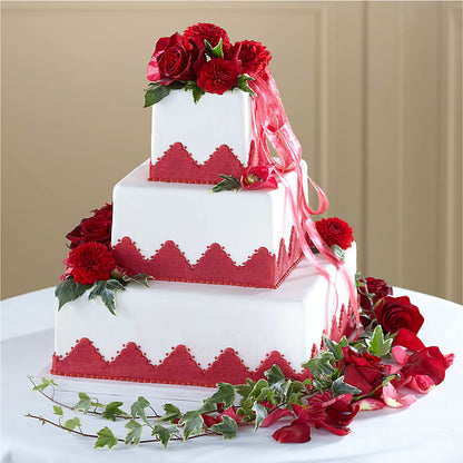 Forever Happiness Cake Decor –  Portage Florals, Portage PA