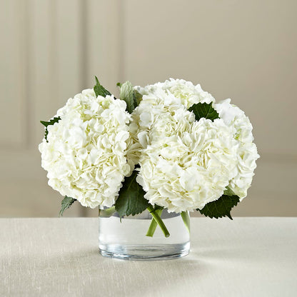 White Hydrangea Bouquet –  Portage Florals, Portage PA